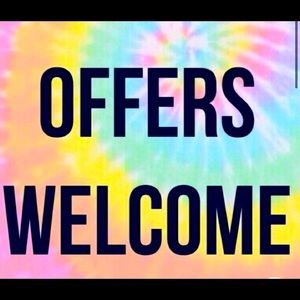 Reasonable offers welcome!